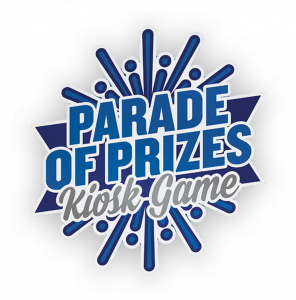 Logo for Parade of Prizes Kiosk Game