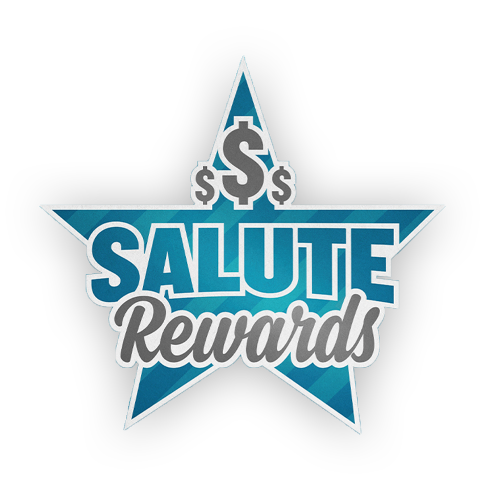 Logo for Salute Rewards