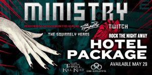Ministry Rock The Night Away Hotel Package
