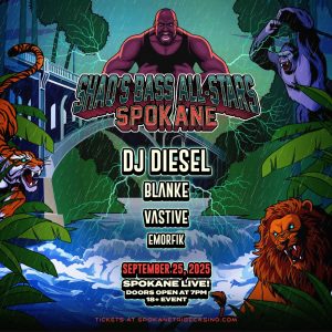 Shaqs Bass All-Stars with DJ Diesel, Blanke, Vastive, and Emorfik