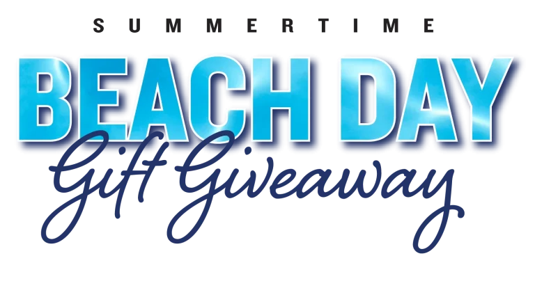 Beach Day Gift Giveaway Color Logo