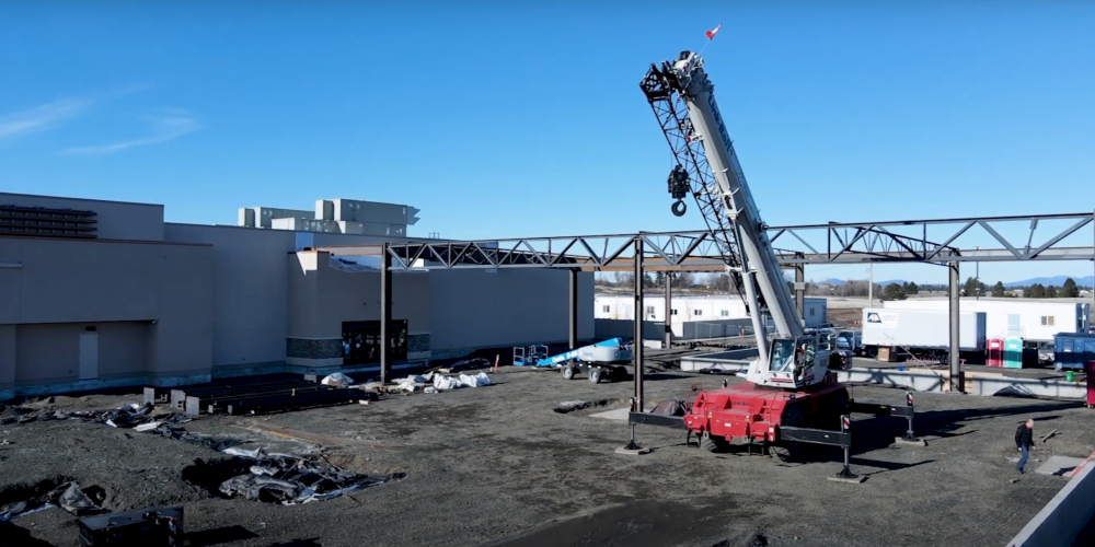 Spokane Tribe Expansion Construction